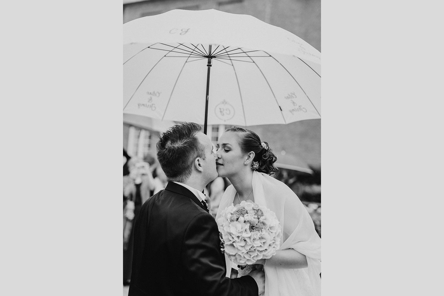 Regenschirm Hochzeit